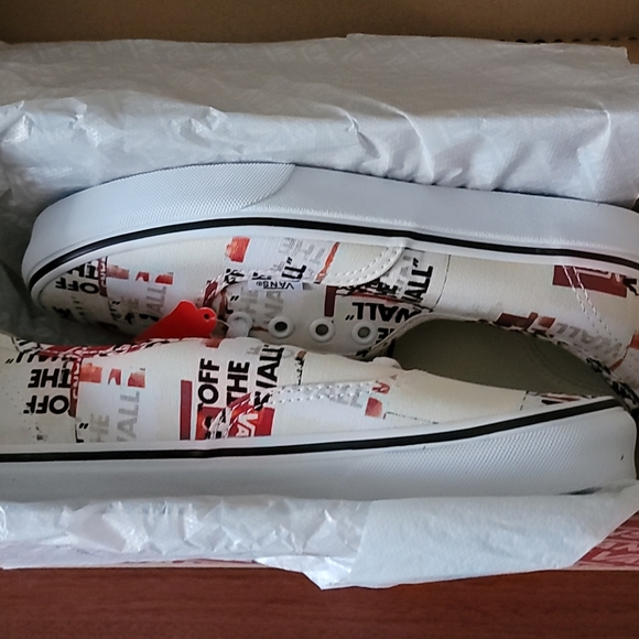 Vans Authentic Packing Tape Sneakers - Size 7.5 - Picture 7 of 16